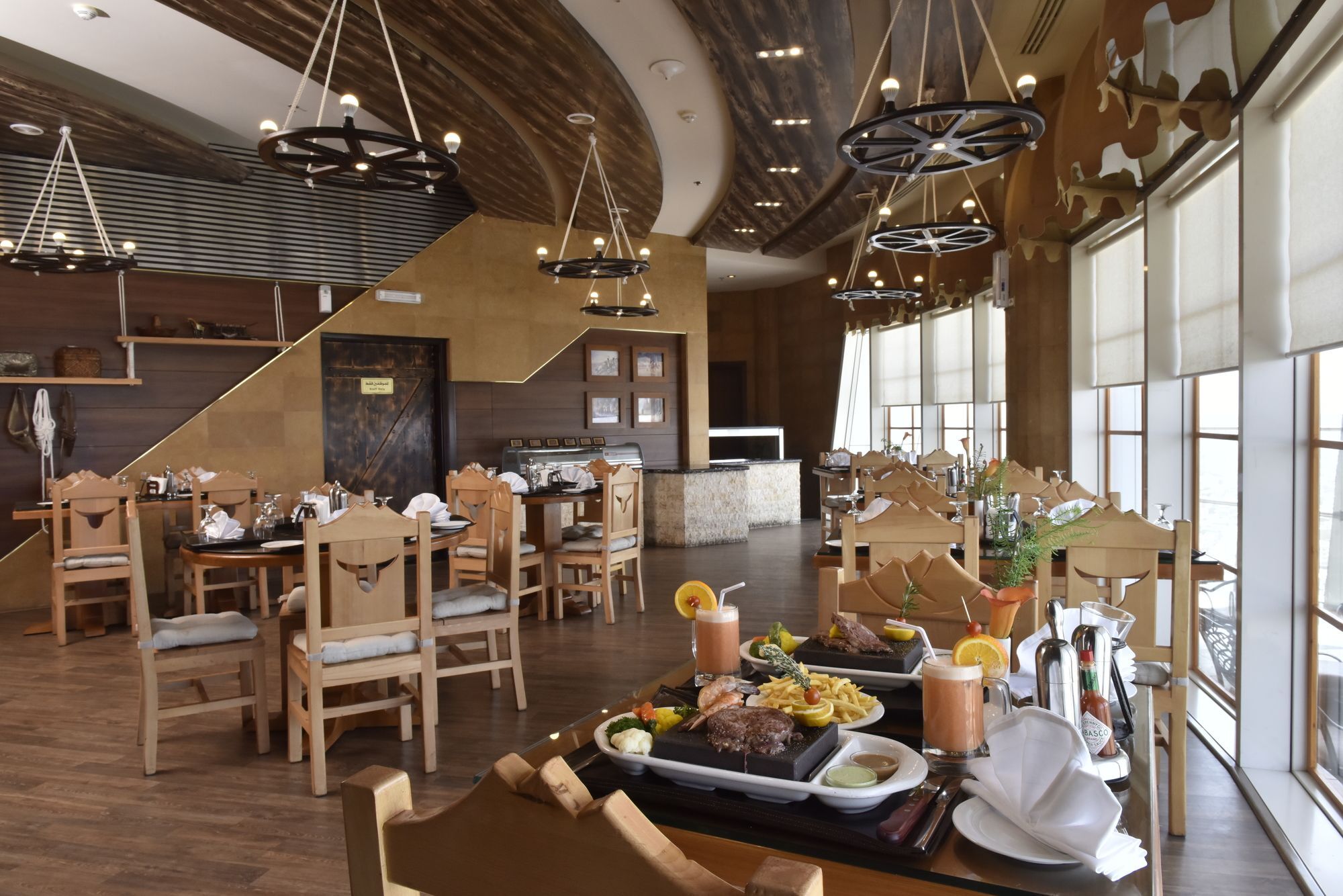 Awaliv International Hotel Ta'if Exterior foto The restaurant